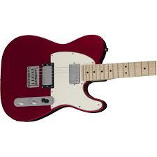 Guitarra Electrica Fender Squier Contemporary Telecaster® HH, Maple Fingerboard, Dark Metallic Red0371222525 - The Music Site