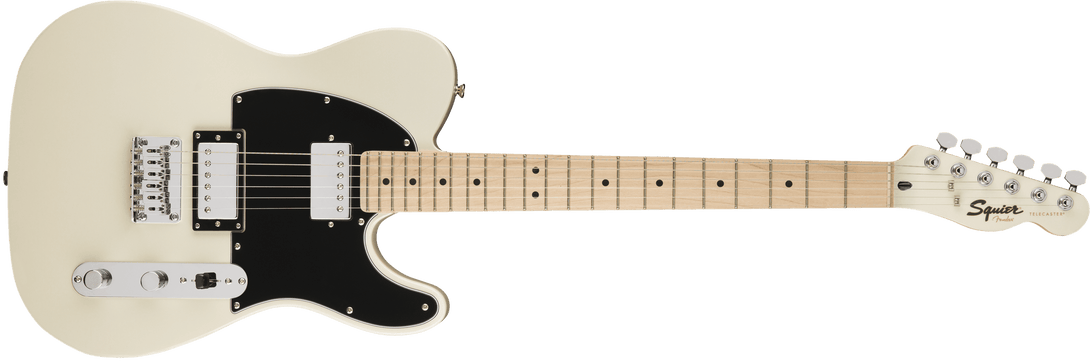 Guitarra Electrica Fender Squier Contemporary Telecaster® HH, Maple Fingerboard, Pearl White - The Music Site