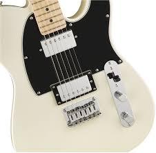 Guitarra Electrica Fender Squier Contemporary Telecaster® HH, Maple Fingerboard, Pearl White - The Music Site