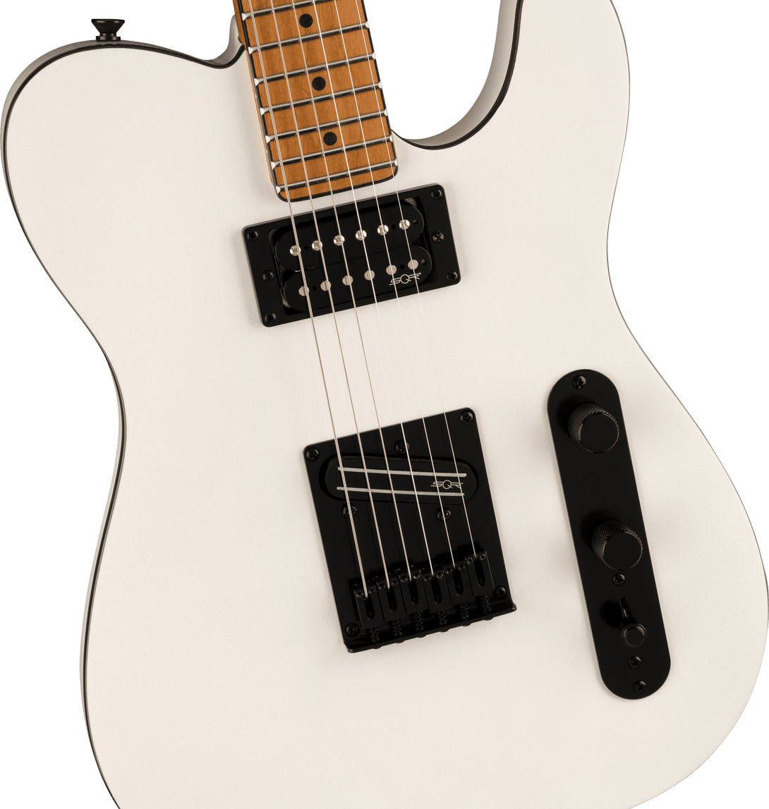 Guitarra Electrica Fender Squier Contemporary Telecaster® RH, Roasted Maple Fingerboard, Pearl White 0371225523 - The Music Site