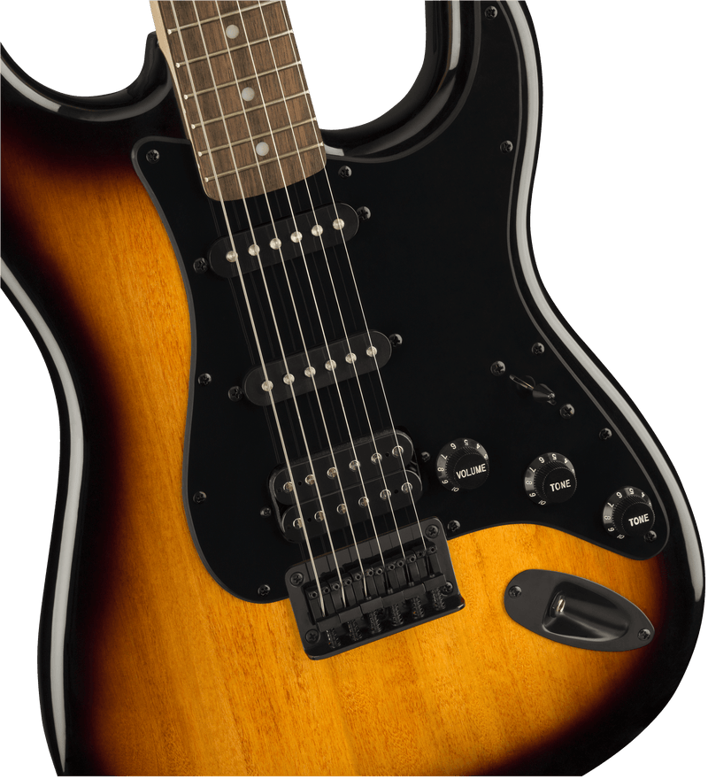 Guitarra Electrica Fender Squier FSR Bullet® Stratocaster® HT HSS, Laurel Fingerboard, 2-Color Sunburst with Black Hardware 0371006503 - The Music Site