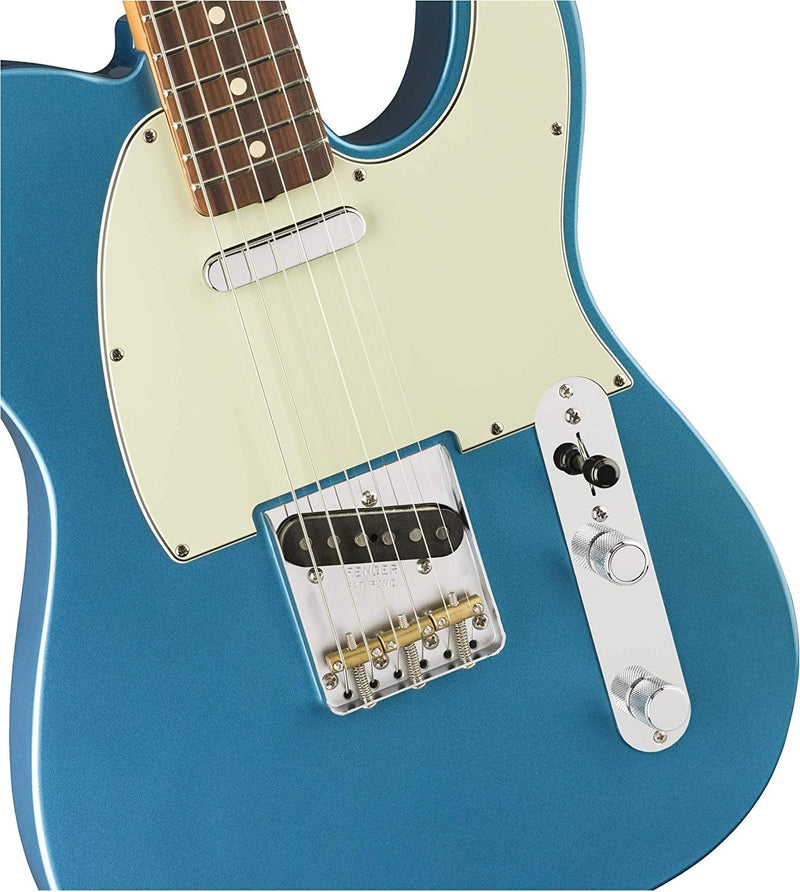 Guitarra Electrica Fender Squier FSR Bullet® Telecaster®, diapasón de laurel, azul Lake Placid 0370045502 - The Music Site
