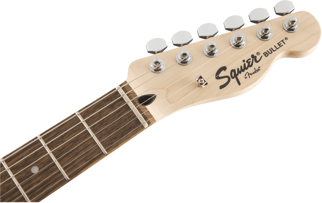 Guitarra Electrica Fender Squier FSR Bullet® Telecaster®, diapasón de laurel, brillo rojo 0370045512 - The Music Site