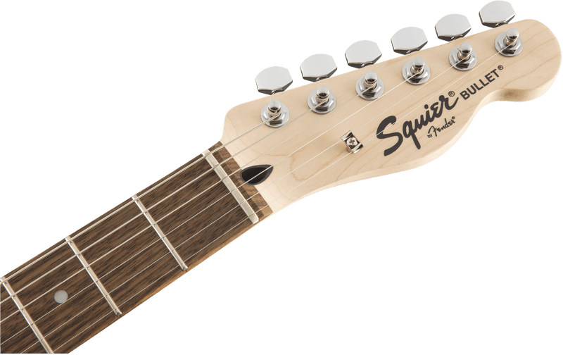 Guitarra Electrica Fender Squier FSR Bullet® Telecaster®, diapasón de laurel, brillo rojo 0370045512 - The Music Site