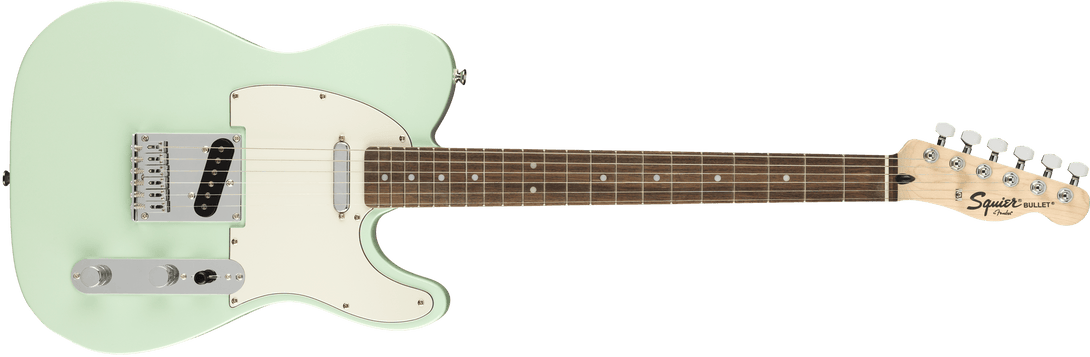 Guitarra Electrica Fender Squier FSR Bullet Telecaster®, Laurel Fingerboard, Surf Green 0370045557 - The Music Site
