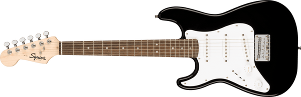 Guitarra Electrica Fender Squier Mini Stratocaster® para zurdos, diapasón de laurel, negro 0370123506 - The Music Site