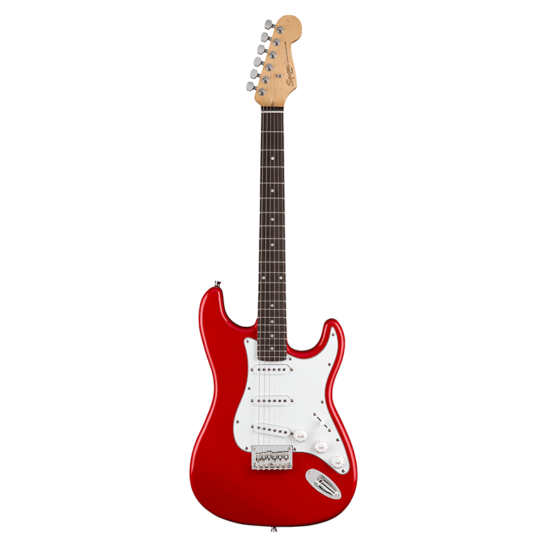 Guitarra Electrica Fender Squier MM Stratocaster Roja 0370910558 - The Music Site