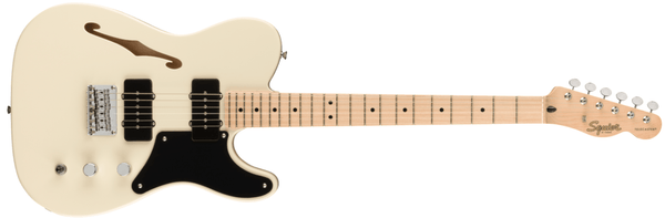 Guitarra Electrica Fender Squier Paranormal Cabronita Telecaster® Thinline, Maple Fingerboard, Olympic White 0377020505 - The Music Site