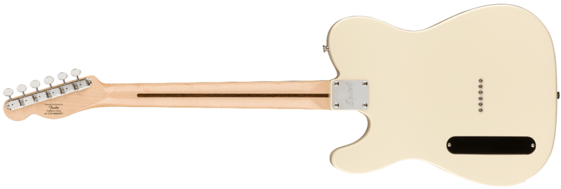 Guitarra Electrica Fender Squier Paranormal Cabronita Telecaster® Thinline, Maple Fingerboard, Olympic White 0377020505 - The Music Site