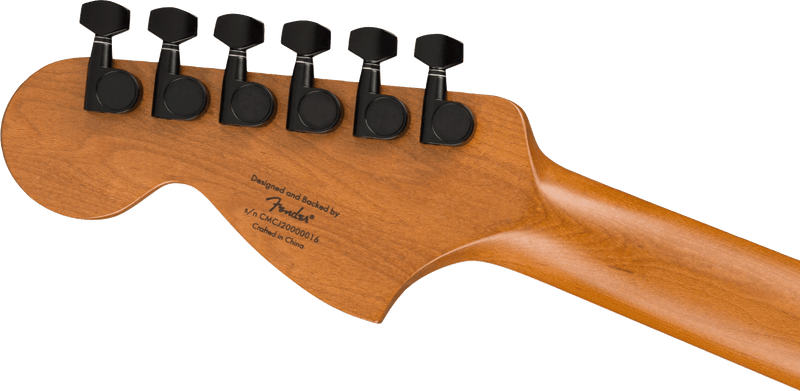 Guitarra Electrica Fender Squier Stratocaster® especial contemporánea, diapasón de arce tostado, golpeador anodizado plateado, negro 0370230506 - The Music Site