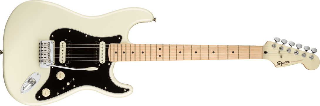 Guitarra Electrica Fender Squier Stratocaster® HH contemporánea, diapasón de arce, blanco perla 0370222523 - The Music Site