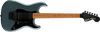 Guitarra Electrica Fender Squier Stratocaster® HH FR contemporánea, diapasón de arce tostado, golpeador negro, bronce metálico 0370240568 - The Music Site
