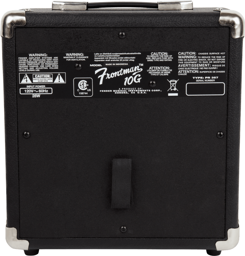 Guitarra Electrica Fender Stratocaster® Pack, Diapasón de laurel, Brown Sunburst, Funda, 10G - 120V 0371823032 - The Music Site