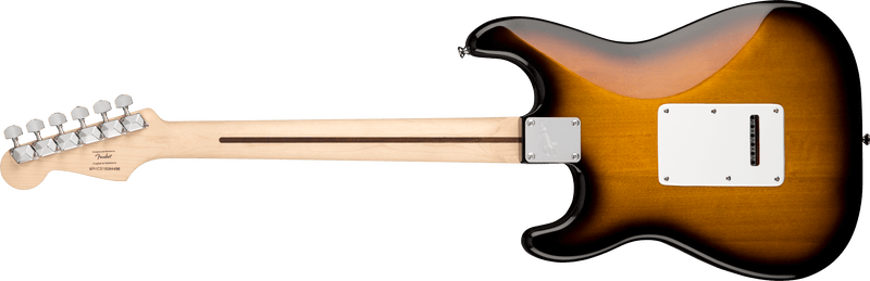 Guitarra Electrica Fender Stratocaster® Pack, Diapasón de laurel, Brown Sunburst, Funda, 10G - 120V 0371823032 - The Music Site