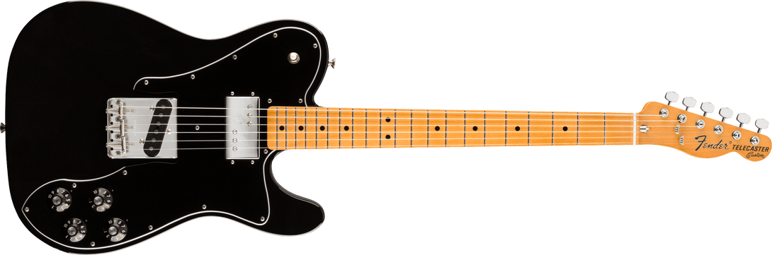 Guitarra Electrica Fender Vintera® '70s Telecaster® Custom, Maple Fingerboard, Black 0149722306 - The Music Site