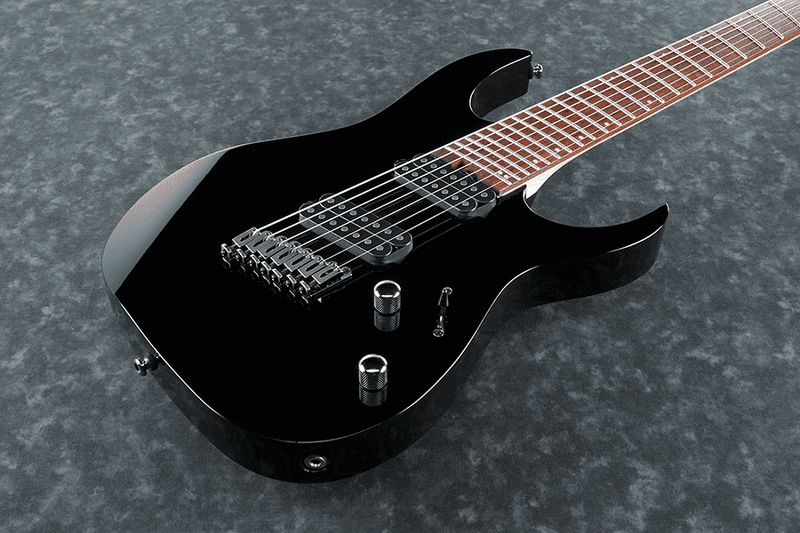 Guitarra Electrica Ibanez 7 cuerdas Rgms7-Bk - The Music Site
