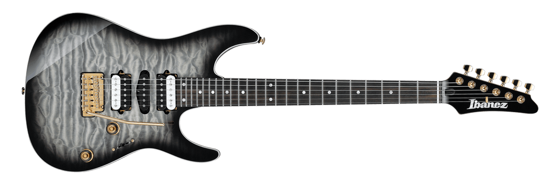 Guitarra Electrica Ibanez Az47P1Qm-Black Ice Burst - The Music Site