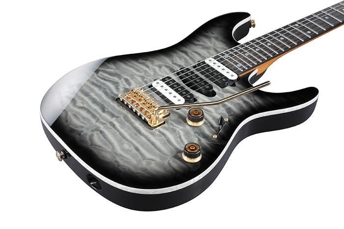 Guitarra Electrica Ibanez Az47P1Qm-Black Ice Burst - The Music Site