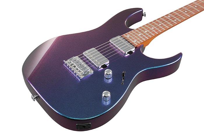 Guitarra Electrica Ibanez Grg121Sp-Blue Metal Chameleon - The Music Site