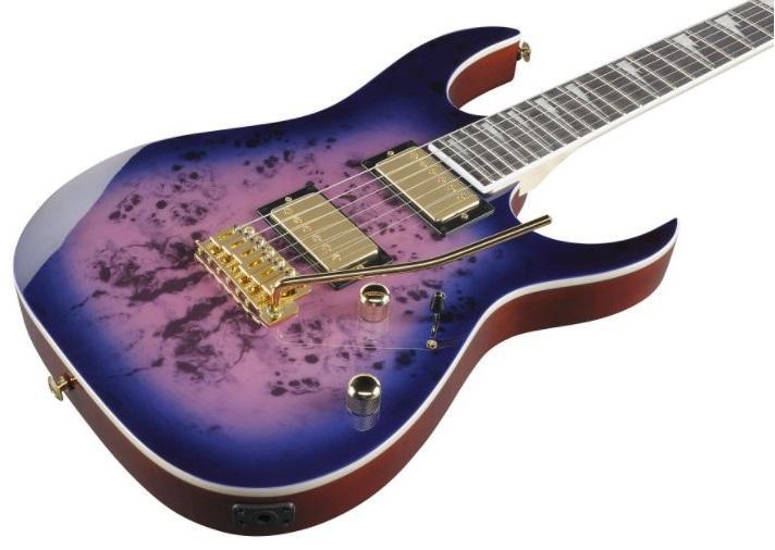 Guitarra Electrica Ibanez Grg220Pa-Transparent Brown Purple Burst - The Music Site