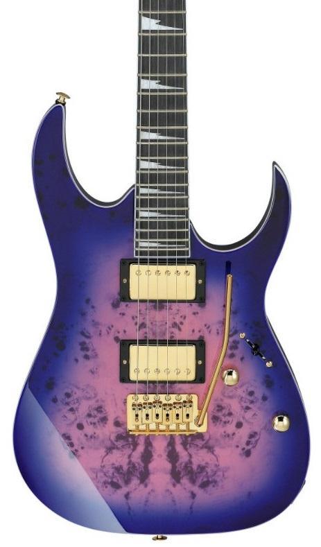 Guitarra Electrica Ibanez Grg220Pa-Transparent Brown Purple Burst - The Music Site