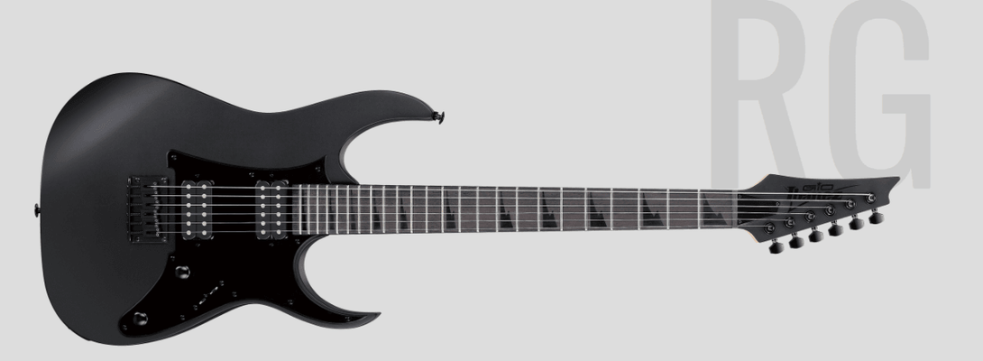 Guitarra Electrica Ibanez Grgr131Ex-Black Flat - The Music Site