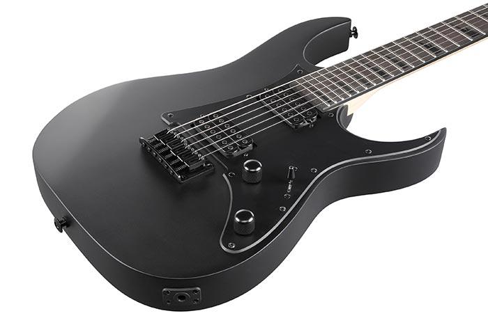 Guitarra Electrica Ibanez Grgr131Ex-Black Flat - The Music Site