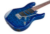 Guitarra Electrica Ibanez Grx70Qa-Transparent Blue Burst - The Music Site