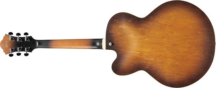 Guitarra Electrica Ibanez Hollow Body Af55-Tobacco Flat - The Music Site