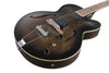 Guitarra Electrica Ibanez Hollow Body Af55-Transparent Black Flat - The Music Site