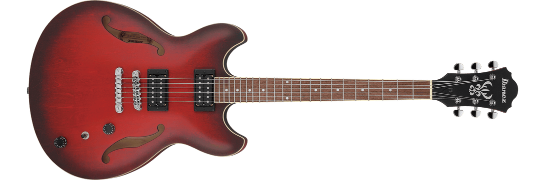 Guitarra Electrica Ibanez Hollow Body As53-Sunburst Red Flat - The Music Site