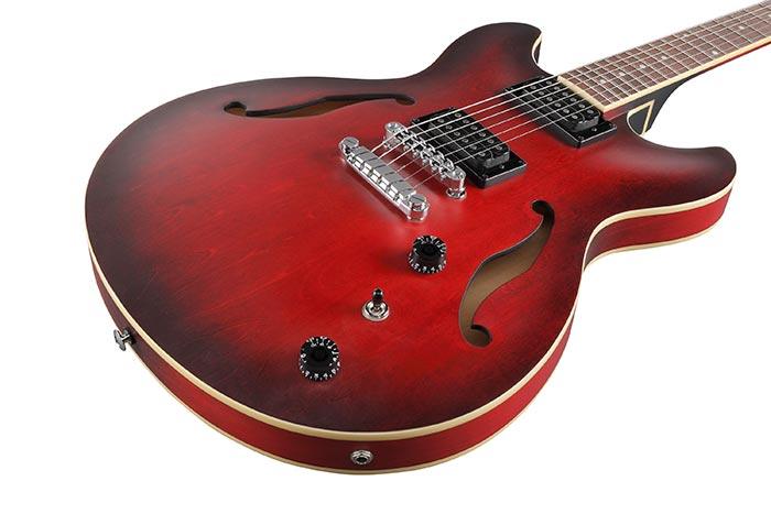 Guitarra Electrica Ibanez Hollow Body As53-Sunburst Red Flat - The Music Site