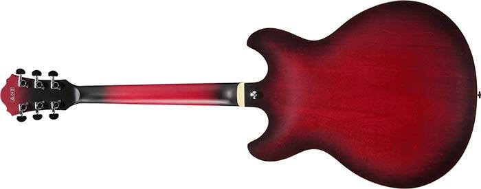 Guitarra Electrica Ibanez Hollow Body As53-Sunburst Red Flat - The Music Site