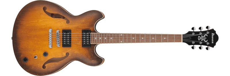 Guitarra Electrica Ibanez Hollow Body As53-Tobacco Flat - The Music Site