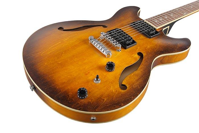 Guitarra Electrica Ibanez Hollow Body As53-Tobacco Flat - The Music Site