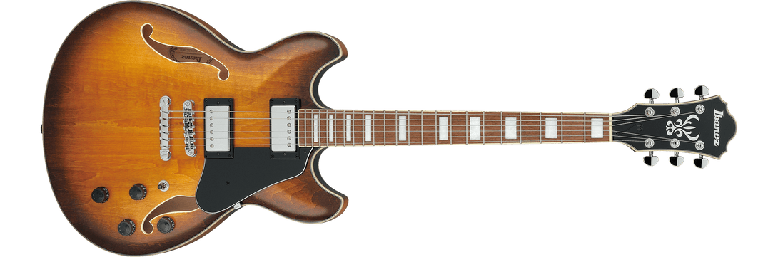 Guitarra Electrica Ibanez Hollow Body As73-Tobacco Brown - The Music Site