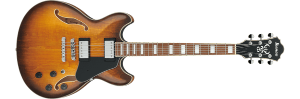 Guitarra Electrica Ibanez Hollow Body As73-Tobacco Brown - The Music Site