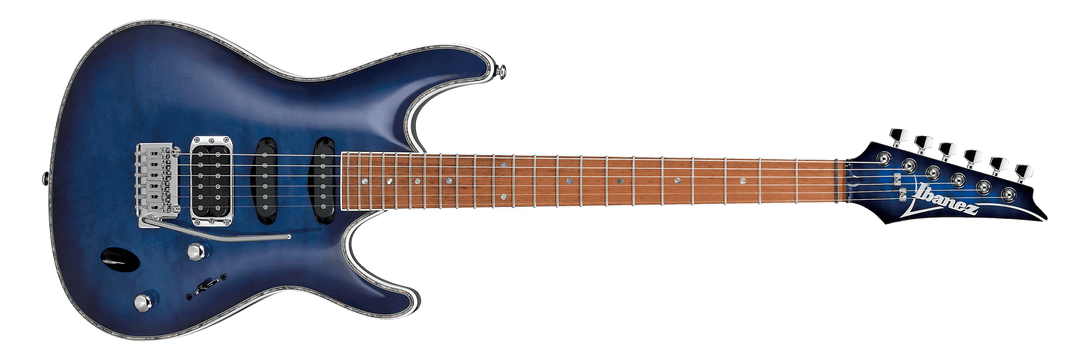 Guitarra Electrica Ibanez Sa360Nqm-Sapphire Blue - The Music Site