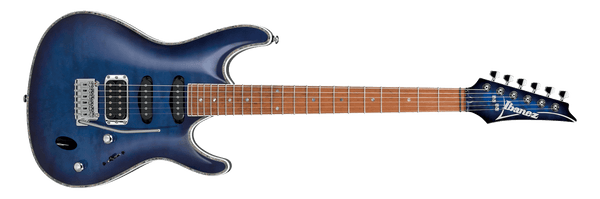 Guitarra Electrica Ibanez Sa360Nqm-Sapphire Blue - The Music Site