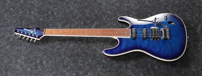 Guitarra Electrica Ibanez Sa360Nqm-Sapphire Blue - The Music Site