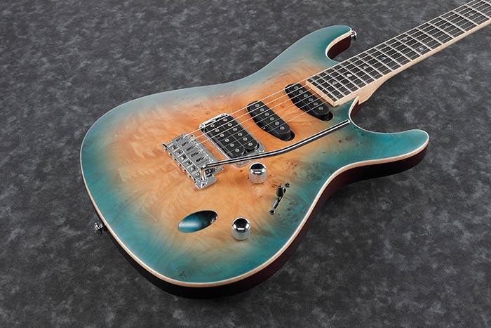 Guitarra Electrica Ibanez Sa460Mbw-Sunset Blue Burst - The Music Site