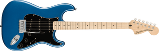 Guitarra Electrica Squier Fender Affinity Series™ Stratocaster®, diapasón de arce, golpeador negro, azul Lake Placid 0378003502 - The Music Site