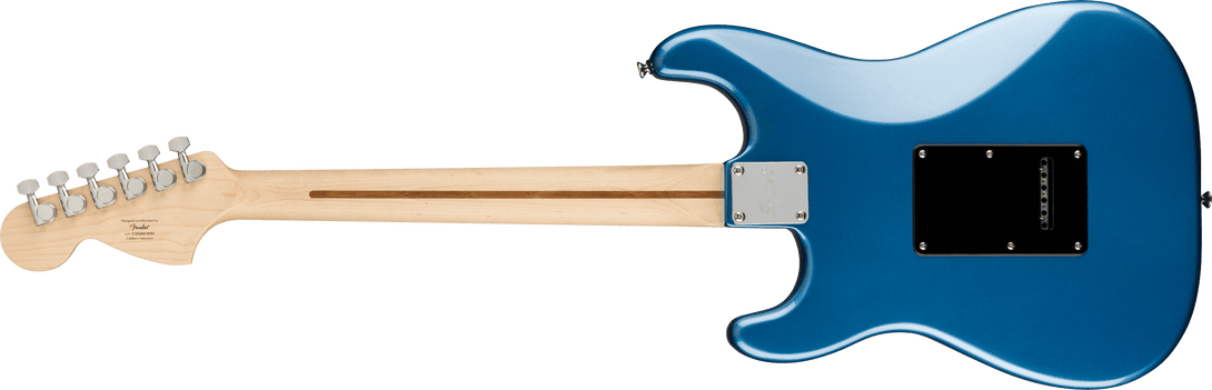 Guitarra Electrica Squier Fender Affinity Series™ Stratocaster®, diapasón de arce, golpeador negro, azul Lake Placid 0378003502 - The Music Site