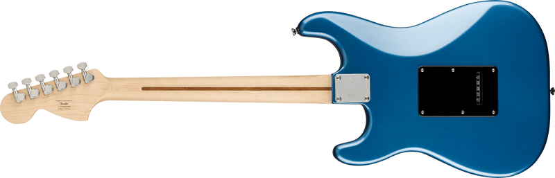 Guitarra Electrica Squier Fender Affinity Series™ Stratocaster®, diapasón de arce, golpeador negro, azul Lake Placid 0378003502 - The Music Site