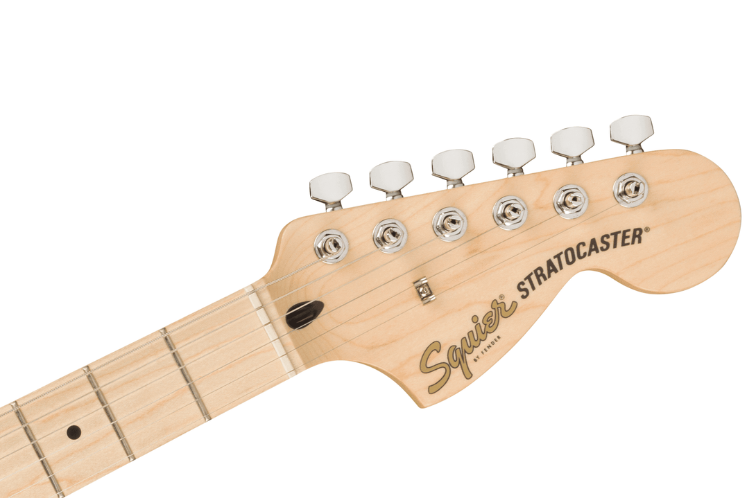 Guitarra Electrica Squier Fender Affinity Series™ Stratocaster®, diapasón de arce, golpeador negro, azul Lake Placid 0378003502 - The Music Site