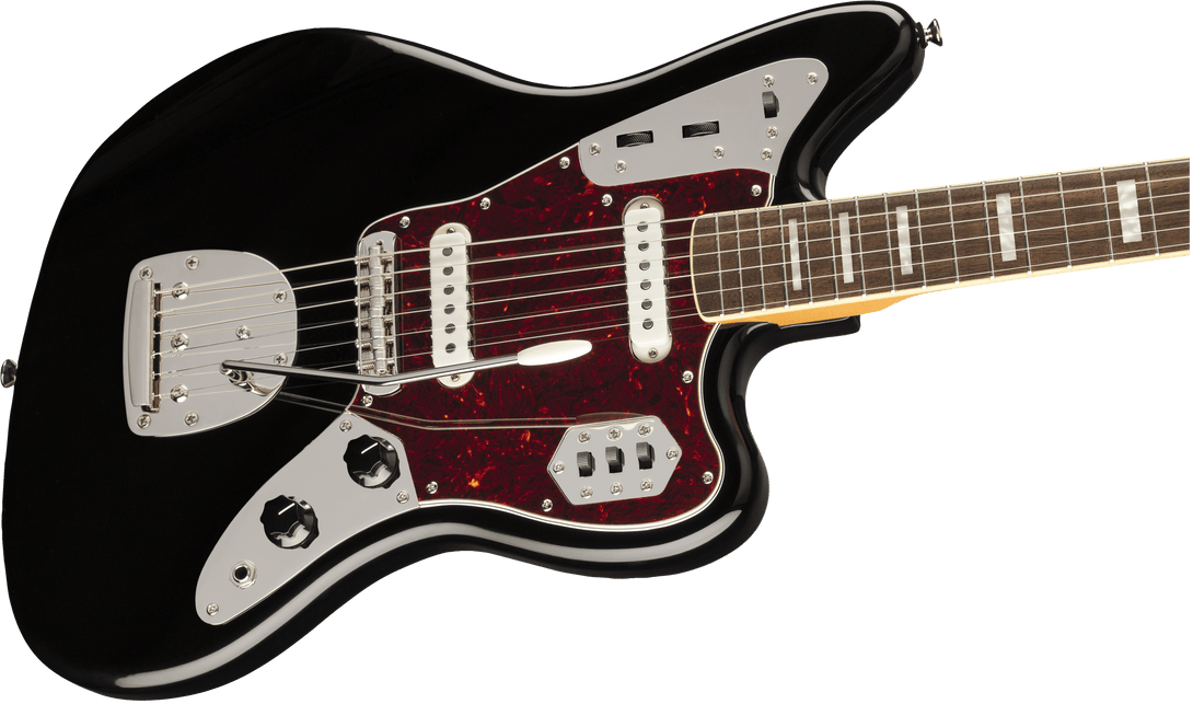 Guitarra Electrictrica Fender Squier Classic Vibe '70s Jaguar®, Laurel Fingerboard, Black 0374090506 - The Music Site