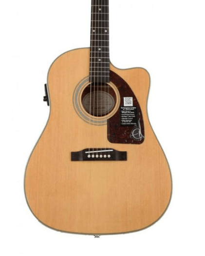 Guitarra Electro Acustica Epiphone Ee21Nach1 J-15Ec Deluxe Natural - The Music Site