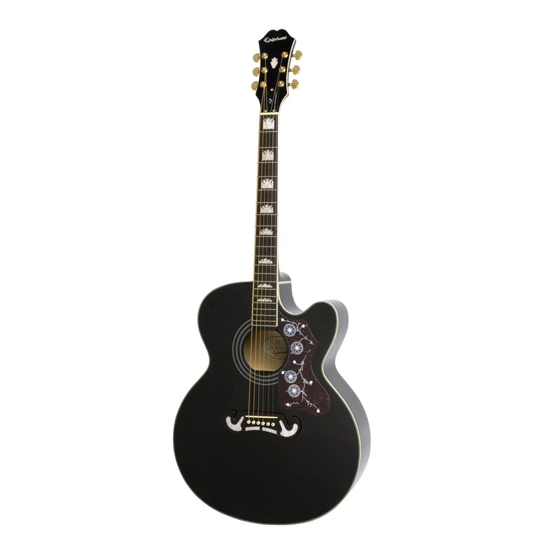 Guitarra Electro Acustica Epiphone Eej2Bkgh1 Ej-200Ce - The Music Site