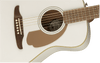 Guitarra Electroa Fender Malibu Player diapasón de nogal, oro ártico 0970722080 - The Music Site