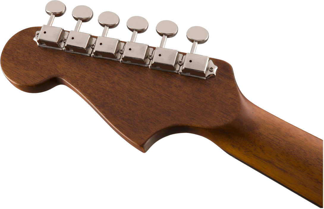 Guitarra Electroa Fender Malibu Player diapasón de nogal, oro ártico 0970722080 - The Music Site